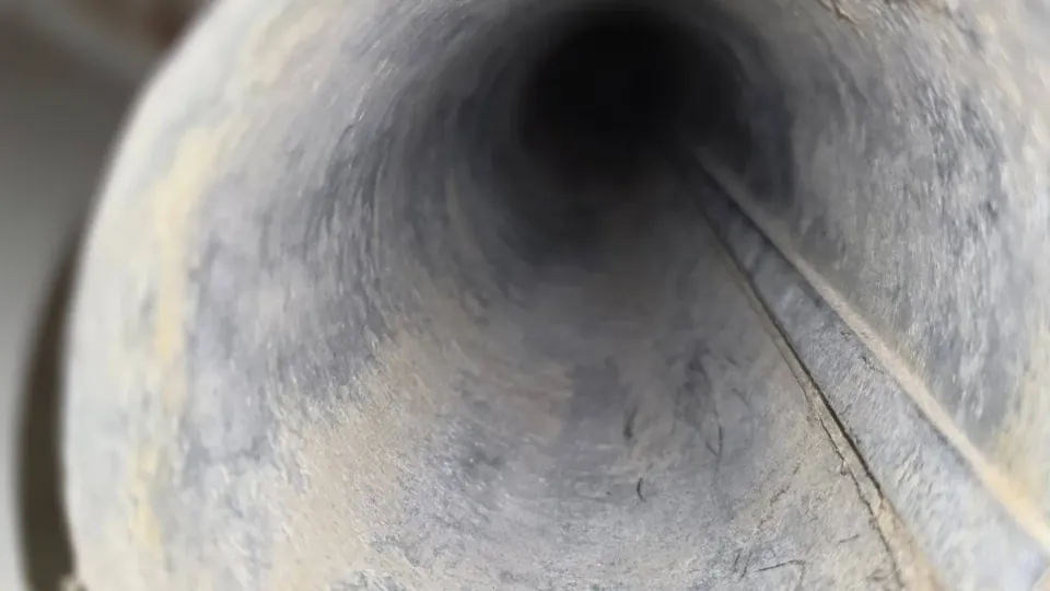 Clean supply ductwork